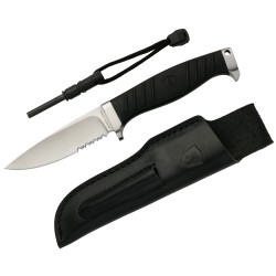KNIFE, BUSH CRAFT IGNITE G10 B BROWNING