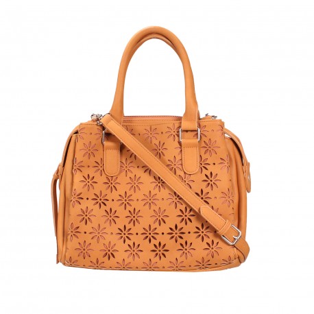 Concealed Carry Tote Bag/Brown W/Black NCSTAR