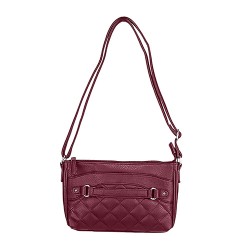 Quilted Cross body Bag- Red NCSTAR