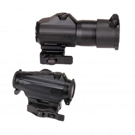 ROMEO4H,BCD, QR MOUNT, JULIET4 4X,BLK SIG-SAUER