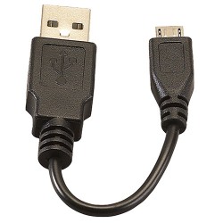 USB A TO USB MICRO 5" (12.7 cm) STREAMLIGHT