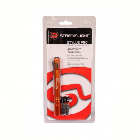 Stylus Pro - Orange - CP - White LED STREAMLIGHT