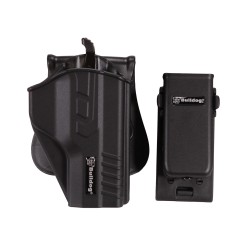 Tmb Rls Poly hlstr w paddle&mag holder-RH BULLDOG-CASES