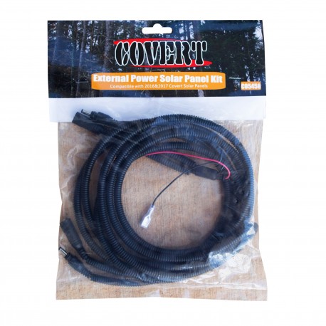 Solar Panel Kit -Cable Extender - ~10 Ft. COVERT-SCOUTING-CAMERAS