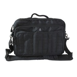 9-2-5 Briefcase,16"x4"x12",1200D Poly,Blk LEAPERS-INC