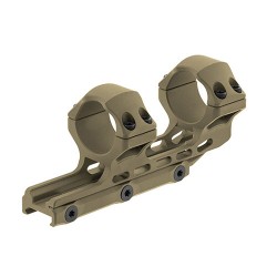 A-S 30mm High Pro. 34mm OP. Rings, FDE LEAPERS-INC