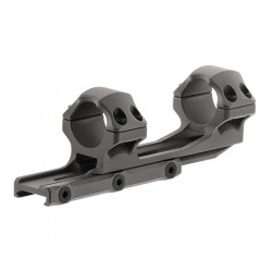 A-S 1" Med Pro. 50mm OP. Rings, Gun Metal LEAPERS-INC