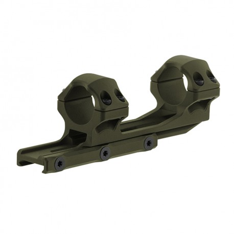 A-S 1" Med Pro. 50mm OP. Rings, OD Green LEAPERS-INC