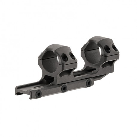 A-S 1" Med. Pro 34mm OP. Rings, Gun Metal LEAPERS-INC