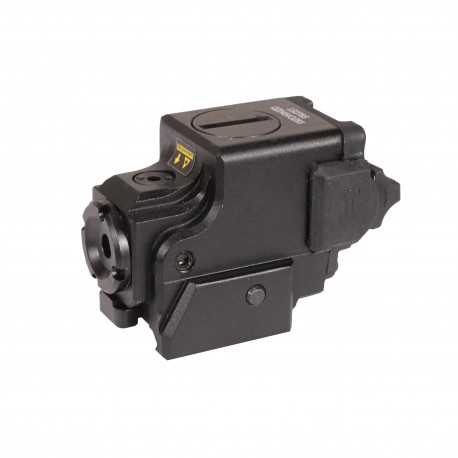 Compact Ambidextrous Green Laser,IM,Black LEAPERS-INC