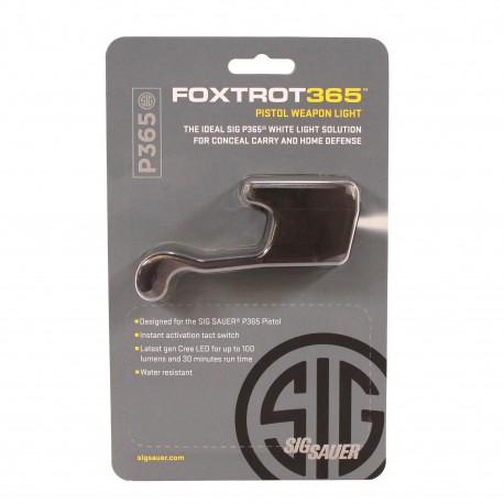 FOXTROT365 TACTICAL WHITE LIGHT, FOR P365 SIG-SAUER