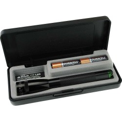 2 Cell AAA Mini LED PB-Green Led,Black MAGLITE