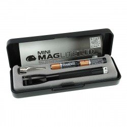 2 Cell AAA Mini LED PB-Warm White Led,Blk MAGLITE