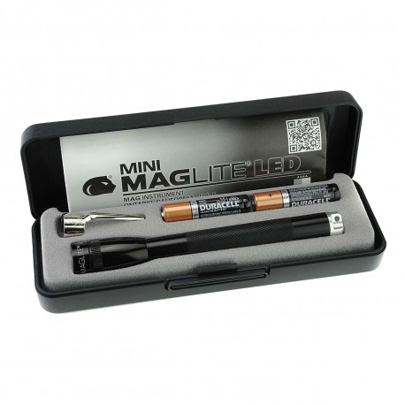 2 Cell AAA Mini LED PB-Warm White Led,Blk MAGLITE