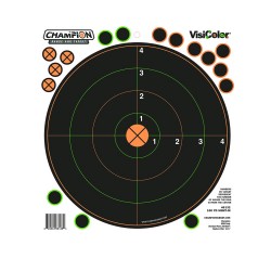 100 Yd Sight-In Tgt 5Pk W/30 Rp CHAMPION-TRAPS-AND-TARGETS