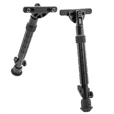 Recon Flex Keymod Bipod,Mat Blk,8"-11.8" LEAPERS-INC