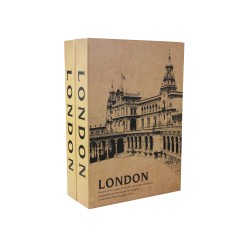 London London Dual Book Lock Box BARSKA-OPTICS