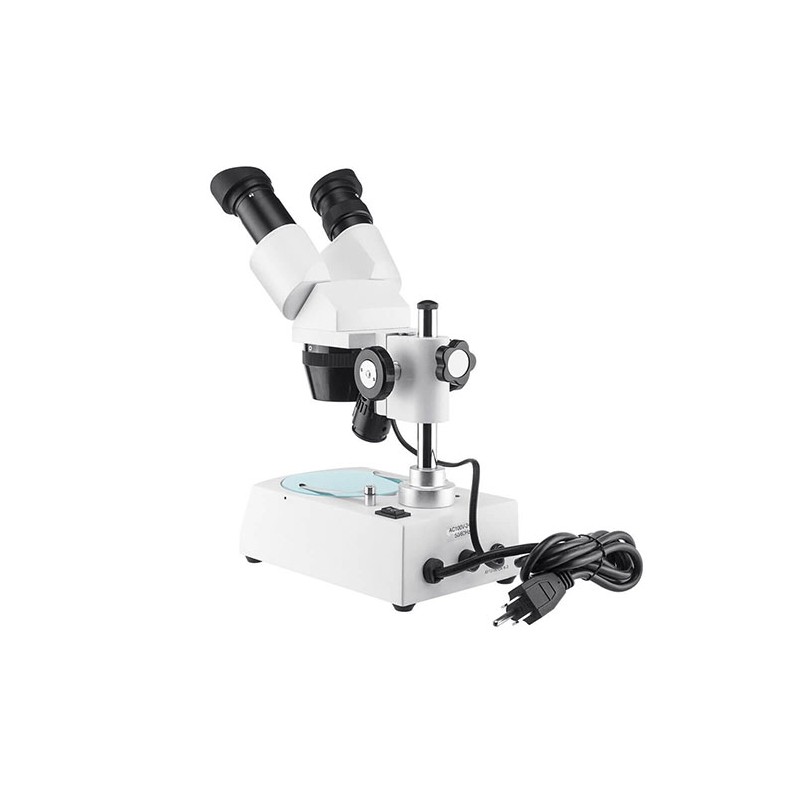 20X 40X Binocular Stereo Microscope With Fluorescent Light - For PCB & Mobile Repair