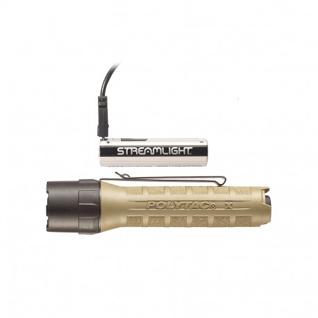 PolyTac X USB-18650 Batt.-Blister-Coyote STREAMLIGHT