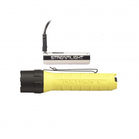 PolyTac X USB-18650 Batt.-Box-Yellow STREAMLIGHT