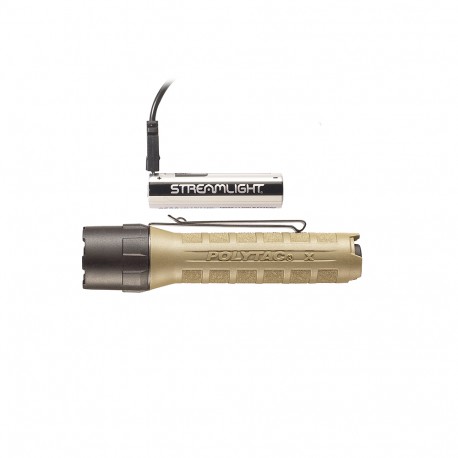 PolyTac X USB-18650 Batt.-Box-Coyote STREAMLIGHT