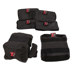 X-7 Bulls Bag Adv.(7 Bags),Tact BLK,Unfld BULLS-BAG-UNCLE-BUDS