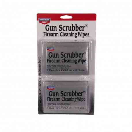 Gun Scrbbr Firearm Clnr Take-Alngs 12 wps BIRCHWOOD-CASEY