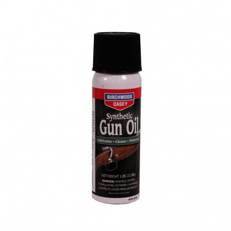 Synthetic Gun Oil 1.25 ounce aerosol BIRCHWOOD-CASEY