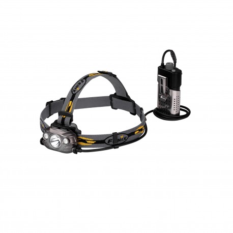 HP30RG LED Headlamp w/battery, Grey FENIX-FLASHLIGHTS