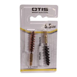 6.5mm Bore Brush 2 Pack (1 nyl/1 brnz) OTIS-TECHNOLOGIES