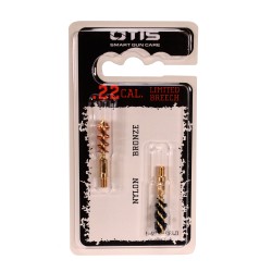 .204/.22cal Bore Brush 2pk (1 nyl/1 brnz) OTIS-TECHNOLOGIES