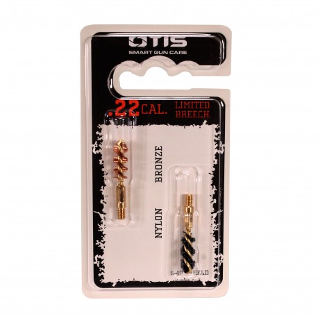 .204/.22cal Bore Brush 2pk (1 nyl/1 brnz) OTIS-TECHNOLOGIES