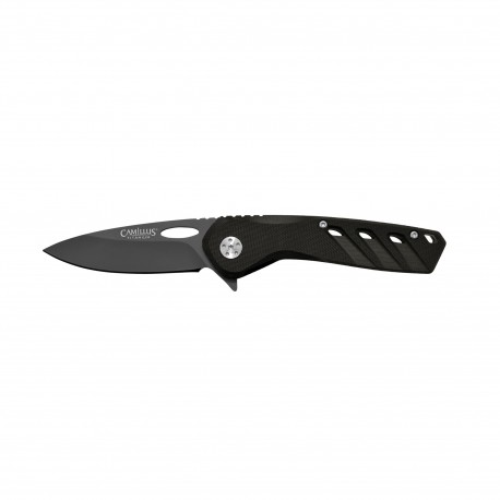 SLOT  6.75" Folding Knife, Black CAMILLUS-CUTLERY-COMPANY