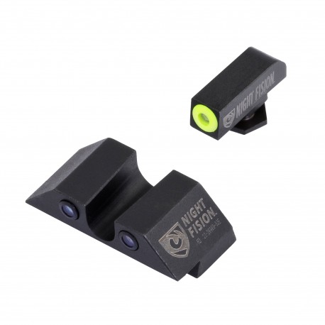 Ylw Frt/"U" Blk Rear Perfect Dot,Glock NIGHT-FISION