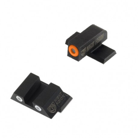 Org Frt/Sqr Wht RP Dot,Springfield NIGHT-FISION