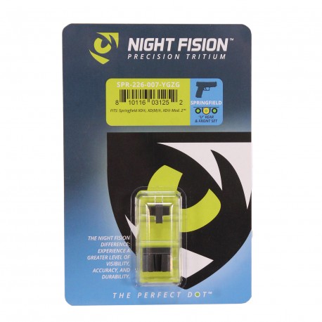 Ylw Frt/"U" Blk RP Dot,Springfield NIGHT-FISION