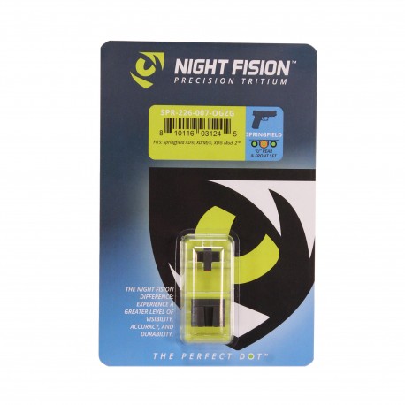 Org Frt/"U" Blk RP Dot,Springfield NIGHT-FISION