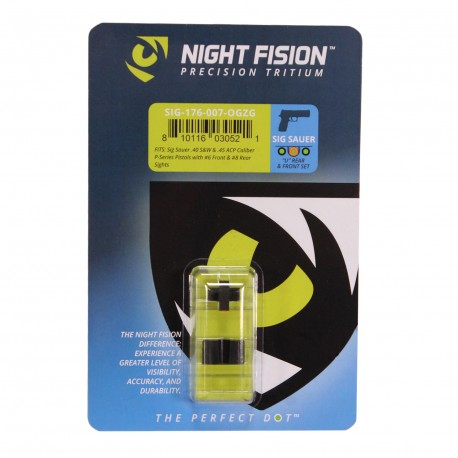 Org Frt/"U" Blk Rear Perfect Dot,Sig NIGHT-FISION