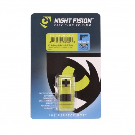 Org Frt/Sqr Blk Rear Perfect Dot,Sig NIGHT-FISION