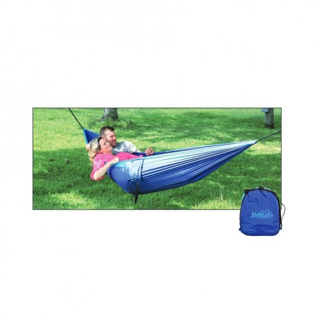 RAMBLER DBL HAMMOCK(NAVY BL/BRILLIANT BL) TEX-SPORT