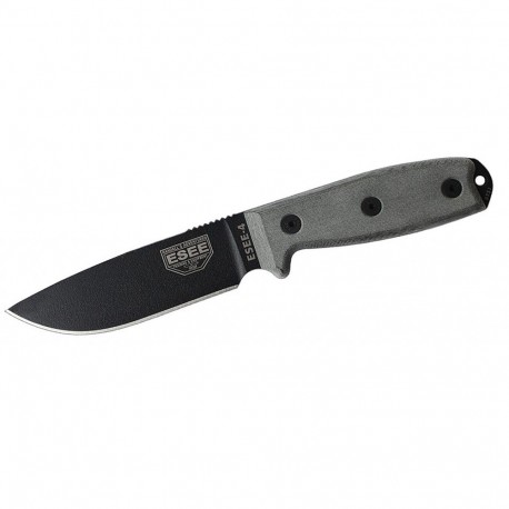ESEE-4, Plain Edge, Black Sheath ESEE-KNIVES