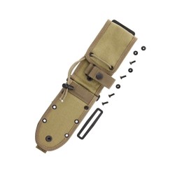 Khaki MOLLE Back For ESEE- Sheath ESEE-KNIVES