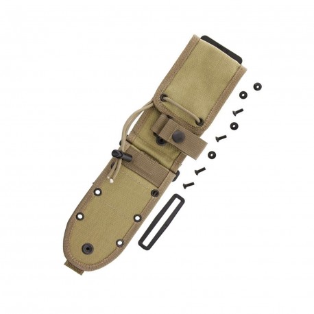 Khaki MOLLE Back For ESEE- Sheath ESEE-KNIVES