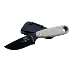 Black Izula-II w/ Black Sheath ESEE-KNIVES