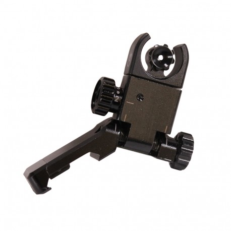C4 Offset Folding Rear Sight UDBlack ULTRADYNE