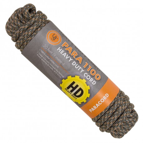 Para 1100 Hank 30ft, Green Camo ULTIMATE-SURVIVAL-TECHNOLOGIES