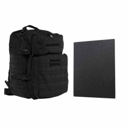 Assault BP 11"x14" Level IIIA HP PLTE/BLK NCSTAR