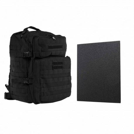 Assault BP 11"x14" Level IIIA HP PLTE/BLK NCSTAR