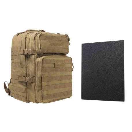 Assault BP 11"x14" Level IIIA HP PLTE/TAN NCSTAR