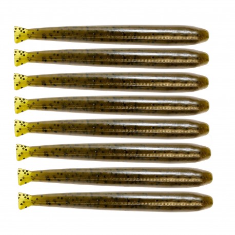 TRD MINNOWZ 3.5" GREEN PUMPKIN 8 PK Z-MAN